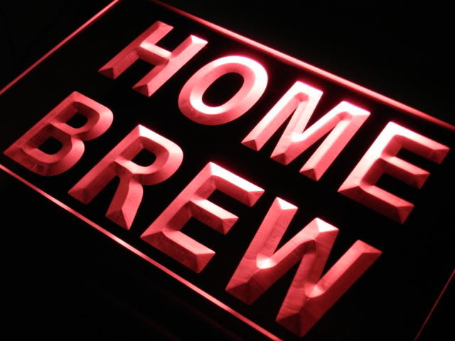 Home Brew Beer Bar Pub Wine Neon Light Sign